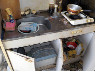 キッチンのビフォア