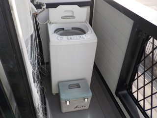 ベランダのビフォア