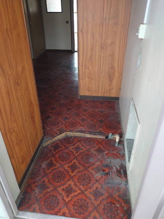 玄関のアフター