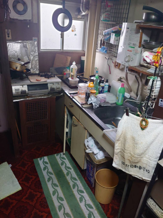 キッチンのビフォア