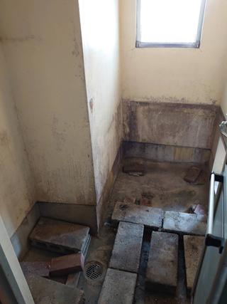 浴室のアフター