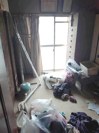 部屋３のビフォア