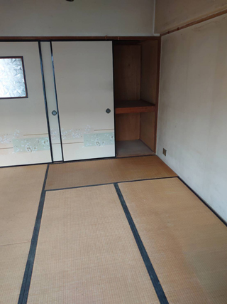 部屋３押入れのアフター