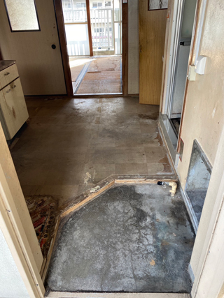 玄関のアフター