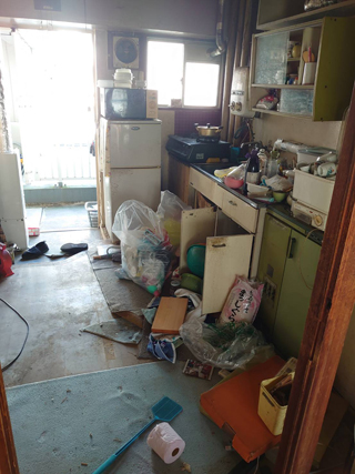 キッチンのビフォア