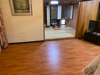 リビングのアフター