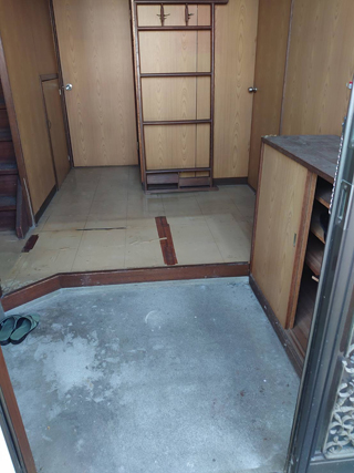 玄関のアフター