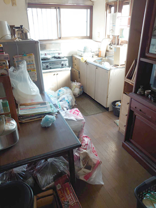 キッチンのビフォア