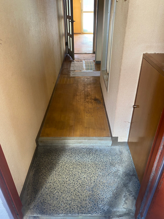 玄関のアフター