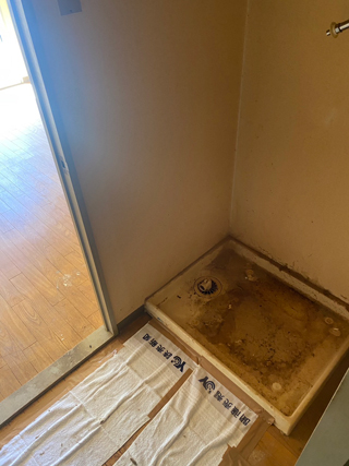 洗濯機置き場のアフター