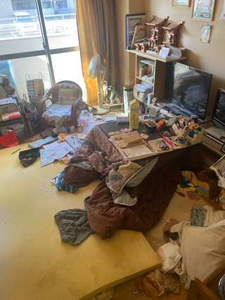 部屋のビフォア