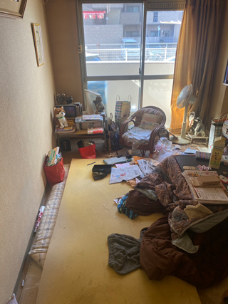 部屋のビフォア