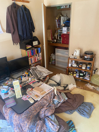部屋のビフォア