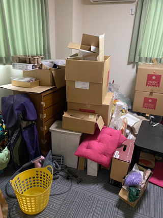 部屋のビフォア