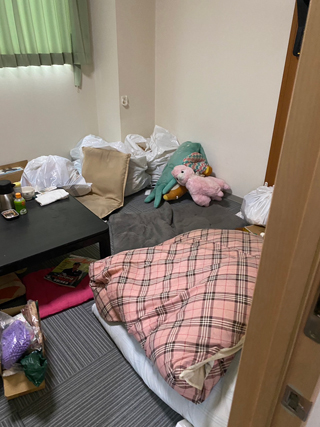 部屋のビフォア