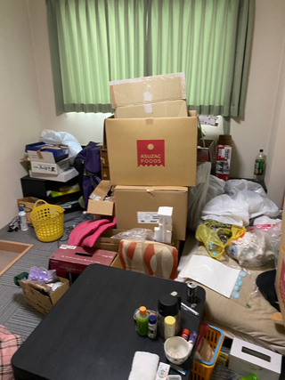 部屋のビフォア