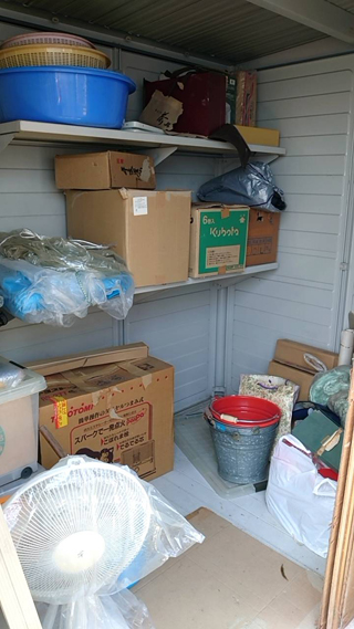 倉庫のビフォア