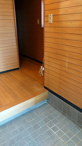 玄関のアフター