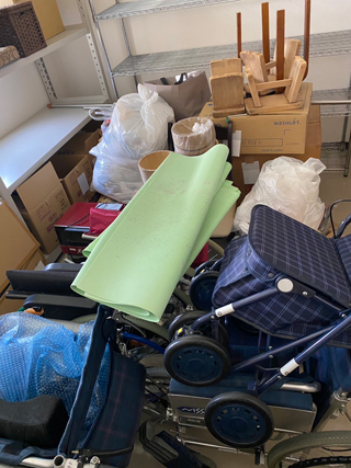 倉庫のビフォア