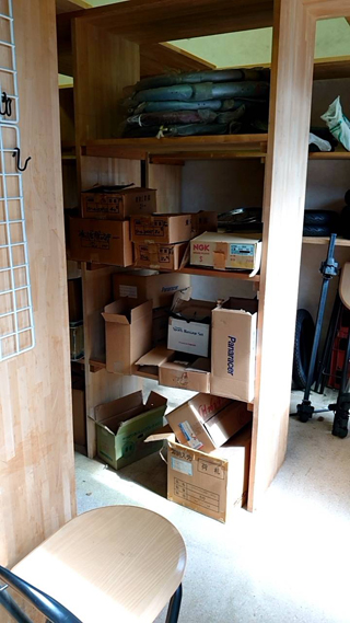 倉庫のビフォア