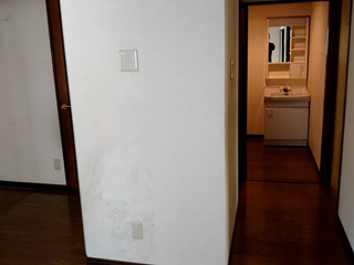 廊下のアフター