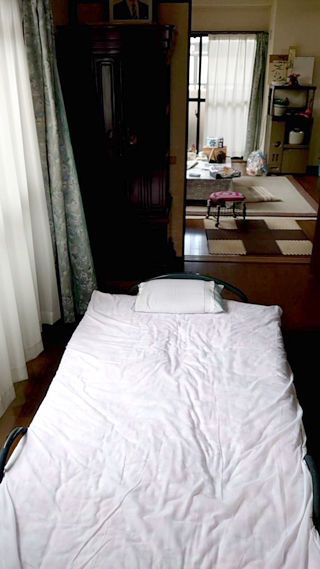 寝室押入れのビフォア