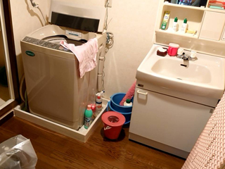 洗面のビフォア