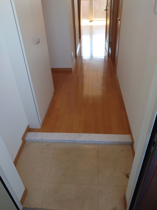 玄関のアフター