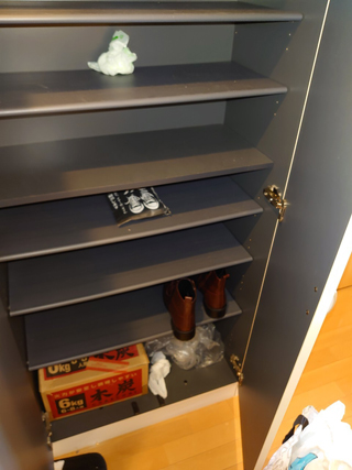 靴箱のビフォア