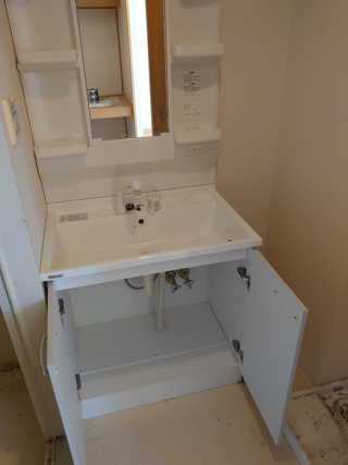 洗面のアフター