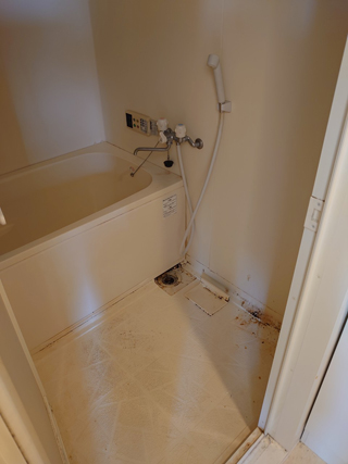 浴室のアフター