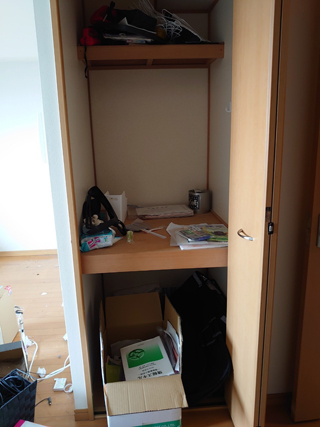 押入れのビフォア