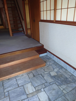 玄関のアフター