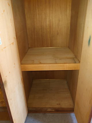 部屋３押入れのアフター