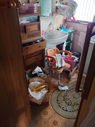 洗面のビフォア