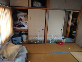 部屋４のビフォア