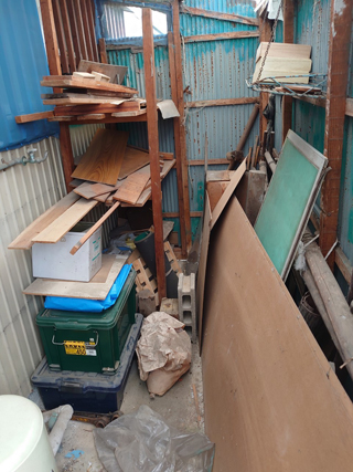 物置のビフォア