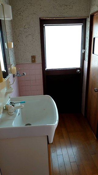 洗面のアフター