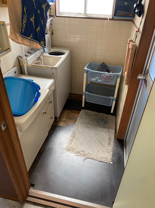 洗面のビフォア