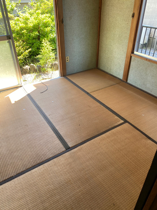 部屋のアフター