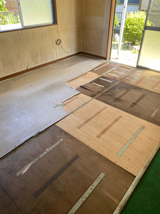 リビングのアフター