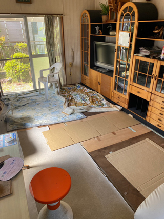 リビングのビフォア