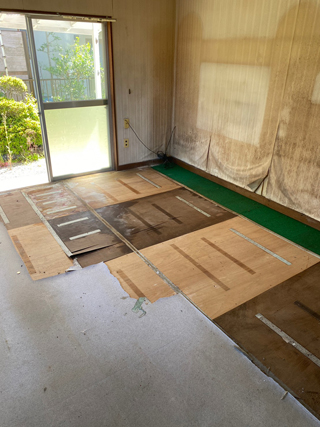 リビングのアフター