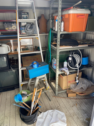 倉庫のビフォア