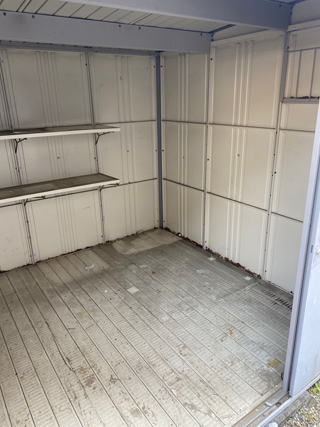 倉庫のアフター