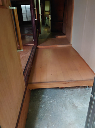 玄関のアフター