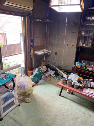 部屋のビフォア