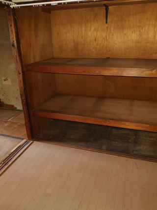 部屋２押し入れのアフター