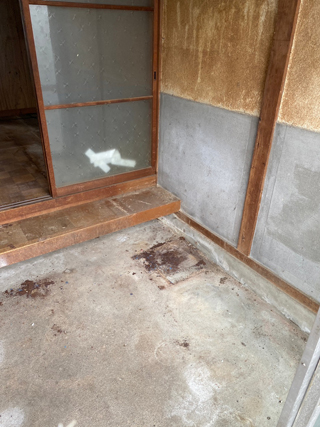 玄関のアフター