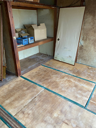 部屋２～３のアフター